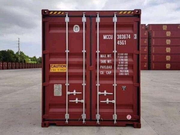 20ft x 8ft Used Cargo-worthy Dry Van - Image 2
