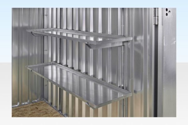 3M X 2.1M Flat Pack Storage Container – Galvanised 3M X 2.1M Flat Pack Storage Container – Galvanised - Image 3