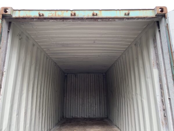 20′ x 8′ x 8.5′ Tall– **AS IS**Door Seals Show Light** Used Shipping / Storage Container – Green - Image 4