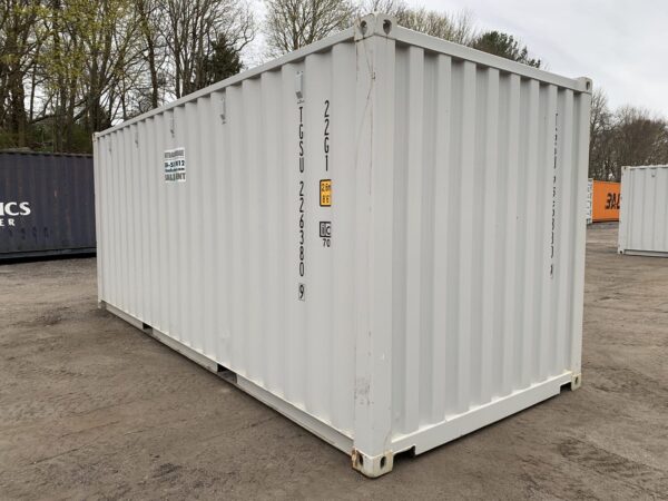 20′ x 8′ x 8.5′ Tall– New Shipping/Storage Container – Wind and Watertight – Gray - Image 2
