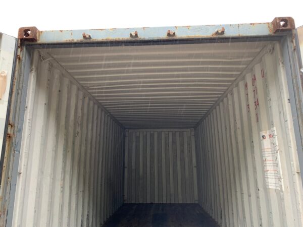 20′ x 8′ x 8.5′ Tall –Used Shipping / Storage Container-Wind and Watertight – Blue - Image 7