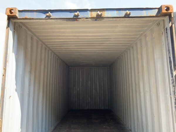 20′ x 8′ x 8.5′ Tall –Used Shipping / Storage Container-Wind and Watertight – Blue - Image 7