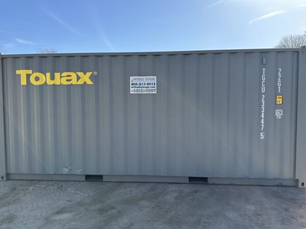 20′ x 8′ x 8.5′ Tall– New Shipping/Storage Container – Wind and Watertight – Gray - Image 7